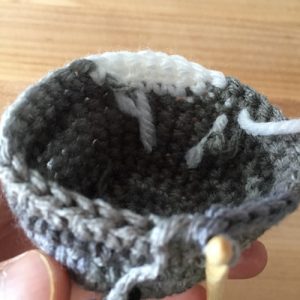 change colour crochet