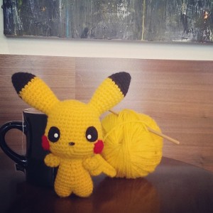 Pikachu – An Exhibit of My Developing Crochet Skills