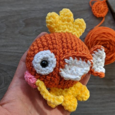 Magikarp Amigurumi Crochet Pattern - Sir Purl Grey