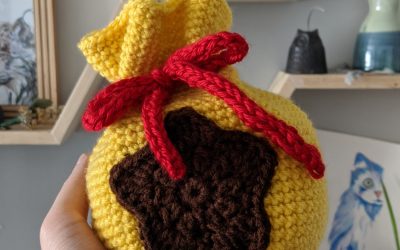 Animal Crossing Giant Bell Bag Crochet Pattern