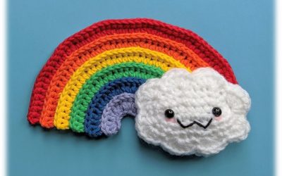 Rainbow Cloud Amigurumi Crochet Pattern