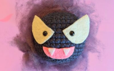 Gastly (Pokémon) Amigurumi Crochet Pattern